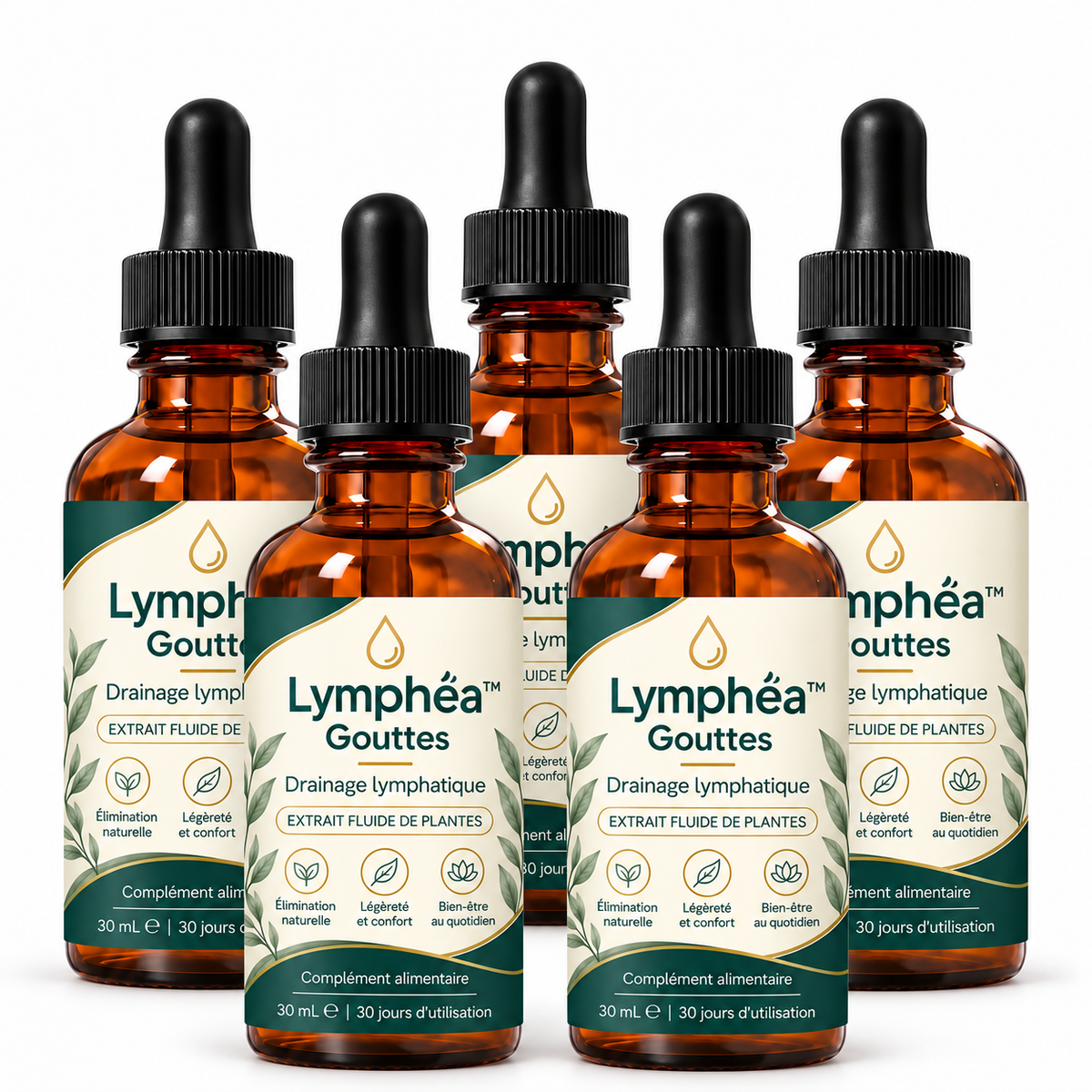 Lymphéa™ Gouttes Drainage Lymphatique