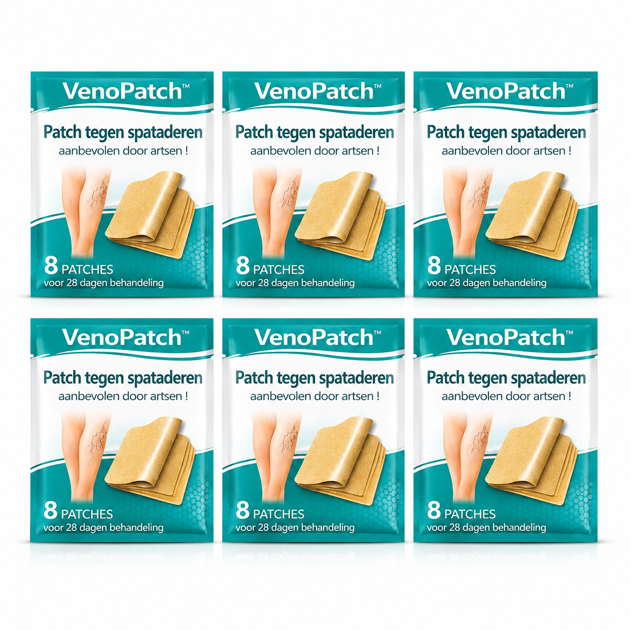 VenoPatch™ Anti-Spataderen Patch | Laat spataderen en beenpijn in 3 minuten verdwijnen!