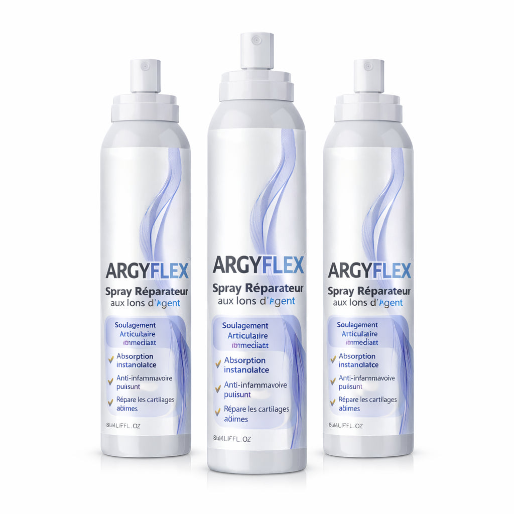 Argyflex™ Gewrichtsherstellende Spray met Zilverionen | Herstel de gewrichten en stop de pijn in 3 minuten !