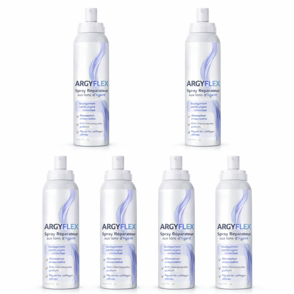 Argyflex™ Gewrichtsherstellende Spray met Zilverionen | Herstel de gewrichten en stop de pijn in 3 minuten !