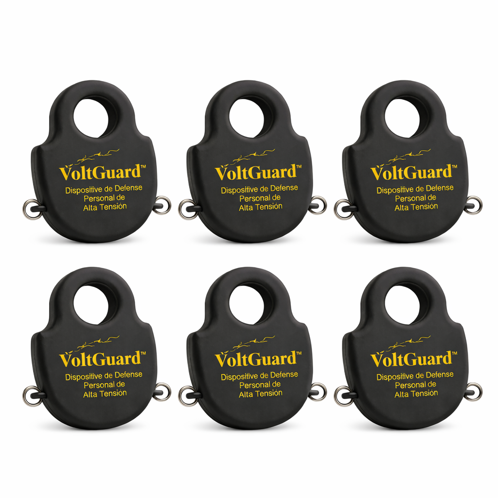 VoltGuard™ Dispositivo de Defensa Personal de Alta Tensión | ¡Neutraliza a cualquier agresor en 1 segundo, sin esfuerzo!