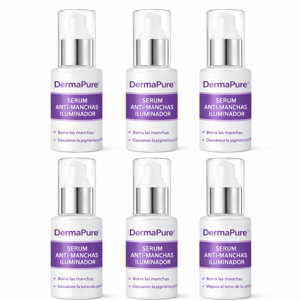 DermaPure™ Sérum Anti-Manchas Iluminador | ¡Borra tus manchas oscuras en 72 horas exactas!