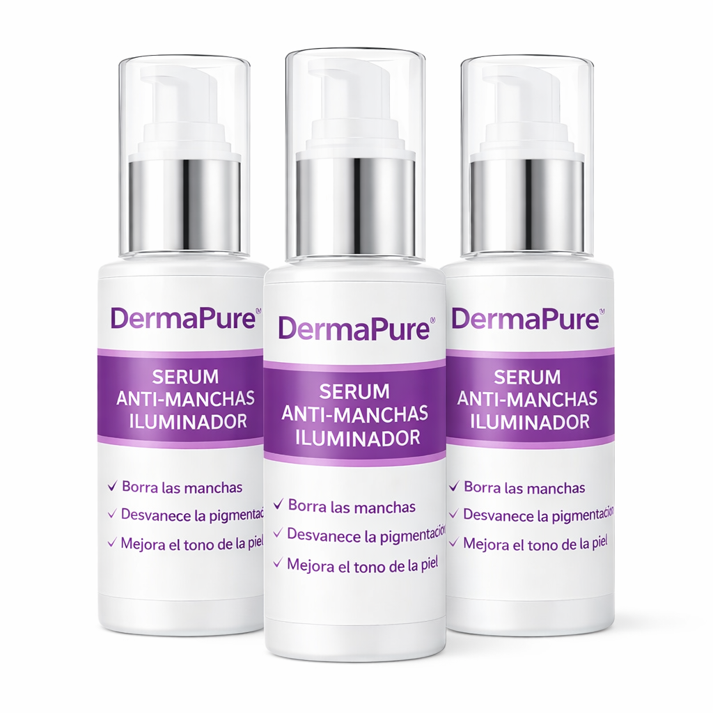 DermaPure™ Sérum Anti-Manchas Iluminador | ¡Borra tus manchas oscuras en 72 horas exactas!