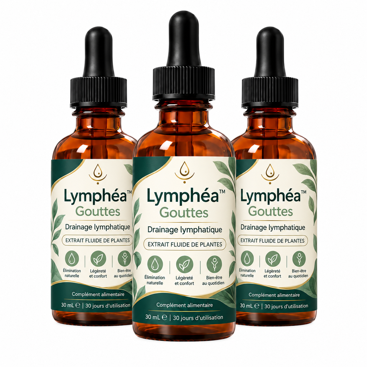 Lymphéa™ Gouttes Drainage Lymphatique