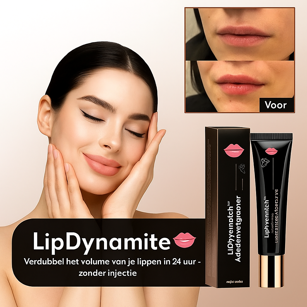 LipDynamite™ Plumping Balm met Hyaluronzuur | Verdubbelt het volume van uw lippen binnen 24 uur – zonder injecties!
