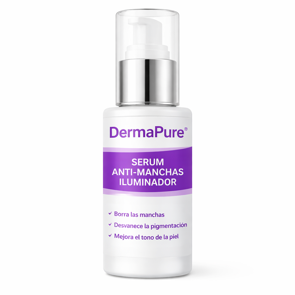 DermaPure™ Sérum Anti-Manchas Iluminador | ¡Borra tus manchas oscuras en 72 horas exactas!