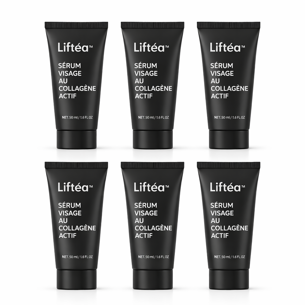 Liftéa™ Sérum Facial con Colágeno Activo | ¡Reafirma tu piel y borra las arrugas en 7 minutos!